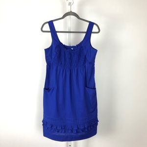 ❊ A n t h r o :: Maive Sleeveless Smocked Dress